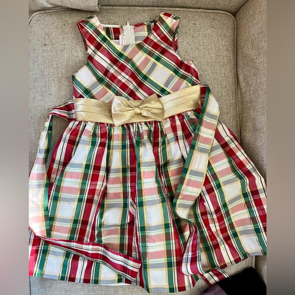 Lot of 3 Girls Christmas Dresses size 6